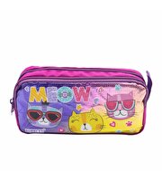 Bubbles Meow Hologramlı Kalem Çantası
