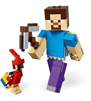 LEGO® Minecraft Papağanlı BigFig Steve 21148