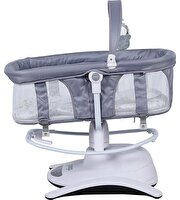 Prego Yummy Kumandalı Elektrikli Beşik Gri