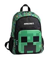 Minecraft Desenli Okul Çantası