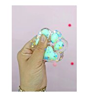 Işıklı Şeffaf Pati Squishy