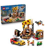 LEGO City Araçlarla Pizza Dağıtım Deneyimi 60496