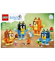LEGO Bluey Parçalarla İnşa Edilen Bluey Ailesi 11217