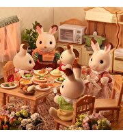 Sylvanian Families Çikolata Kulaklı Tavşan Ailesi