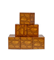 Magnivity Manyetik Bloklar Kahverengi Odun Desenli Blok 9 Parça