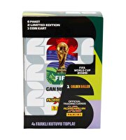 FIFA World Cup 2026 Adrenalyn XL Trading Card Metal Kutu Beyaz