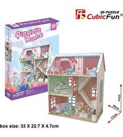 Cubic Fun 3D Puzzle 105 Parça Piyanistin Evi