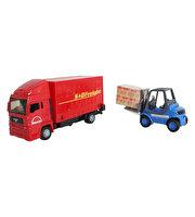 Teama 1:48 Man Kargo Kamyonu Kırmızı