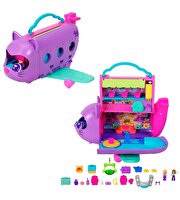Polly Pocket Minik Kedi Hava Yolları Oyun Seti HWP19