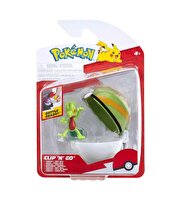 Pokemon CIip 'N' Go Figür S3 Treecko ve Nest Ball