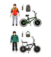 Stranger Things Mike With Bike 10 cm Figür ve Bisiklet Seti