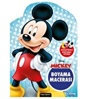 Disney Mickey ve Çılgın Yarışçılar Özel Kesimli Boyama Macerası