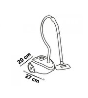 Smoby Eco Clean Oyuncak Elektrikli Süpürge