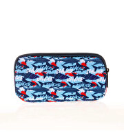 Kaukko Kids&Love 3 Bölmeli Sweet Shark Kalem Çantası