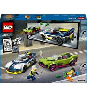 LEGO City Polis Arabası ve Spor Araba Takibi 60415