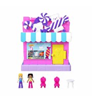 Polly Pocket Pollyville Şeker Dükkanı Oyun Seti HNB03