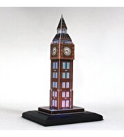 Cubic Fun 3D Puzzle 28 Parça Big Ben İngiltere (LED Işık Seri)