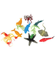 Deniz Hayvanları Tüpte 6'lı Hayvan Oyun Seti