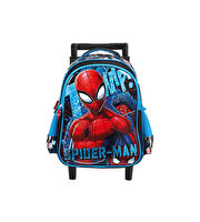 Spiderman Çekçekli̇ İlkokul Çantası Salto Sta 5254