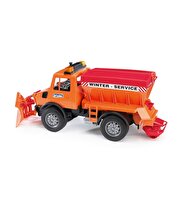 Bruder Mercedes Benz Unimog Kar Temizleyici ve Tuzlayıcı