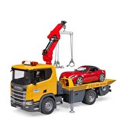 Bruder Scania 560R Çekici Ve Roadster Araba