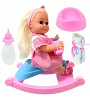 Panda Salıncaklı Altını Islatan Roza Bebek