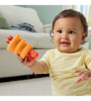 Fisher Price Deniz Dostları 2'si 1 Arada Silikon Çıngırak Crab JHB55