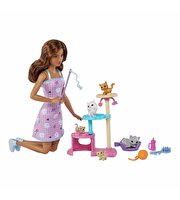 Barbie ve Yavru Kedileri Oyun Seti HHB70