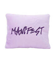 Manifest Lila Peluş Kırlent 35×45 Cm