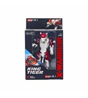 X- Warrior 4'lü Transformer Seti King Tiger