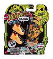 Hot Wheels Skate Neon Temalı Parmak Kaykay ve Ayakkabı Paketi Shriek Shredder