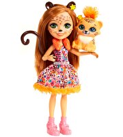 Enchantimals Popüler Karakter Bebekler Çita Cherish Bebeği FJJ20