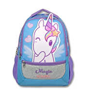 Magic Unicorn Baskılı Okul Çantası