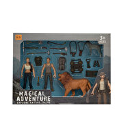 2'li Figürlü Aslanlı Savunma Seti