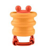 Fisher Price Deniz Dostları 2'si 1 Arada Silikon Çıngırak Crab JHB55