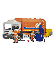 Power Planet Işıklı ve Sesli Çöp Kamyonu Oyuncak Seti