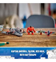 LEGO Marvel Kaptan Amerika ile Red Hulk Savaşı 76292