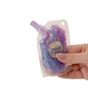 Lukky Yüz ve Vücut Parıltılı Mor Simli Jel