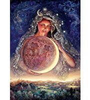 Ay Tanrıçası Neon Puzzle 1000 Parça