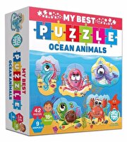 My Best Puzzle Ocean Animals Seti