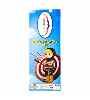 Kutulu Ok Yay Seti Turuncu Mor