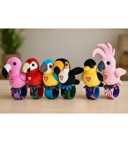 Happy Yappers Slap Bant Konuşan ve Taklit Eden Mavi Papağan