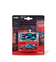 1:64 Speed Icons Koleksiyon Araçlar Porsche 911 GT2 RS Turkuaz