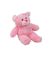 Pembe Yamalı Ayı Peluş 20 Cm