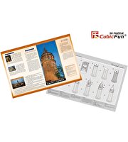 Cubic Fun 3D Galata Kulesi 3D Puzzle