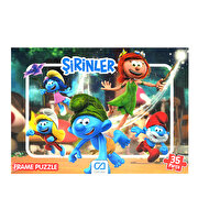 Şirinler Frame Puzzle 35 Parça