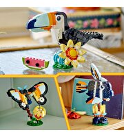 LEGO Creator 3 in 1 Vahşi Hayvanlar: Tropikal Tukan Kuşu 31173