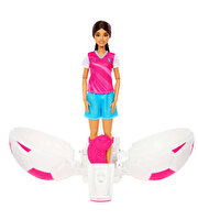 Barbie Team Barbie Roll & Reveal  Futbolcu Bebek ve Aksesuarları JMK20