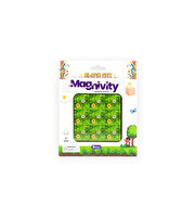 Magnivity Manyetik Bloklar Çiçekli Çim Desenli Blok 9 Parça