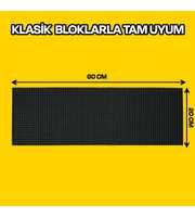 Esnek Blok Zemin Siyah